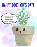 Printable wall art-Happy Doctor's Day!